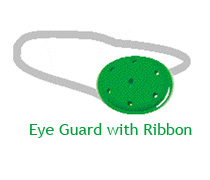Eye Guard with Ribbon