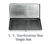 S. S. Sterilization Box Single Mat