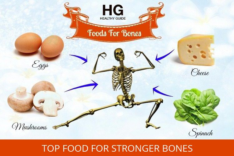 Top food for Stronger Bones